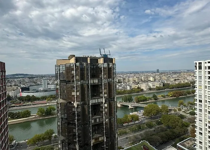 דירה Duplex Floor 1km From Eiffel Tower *